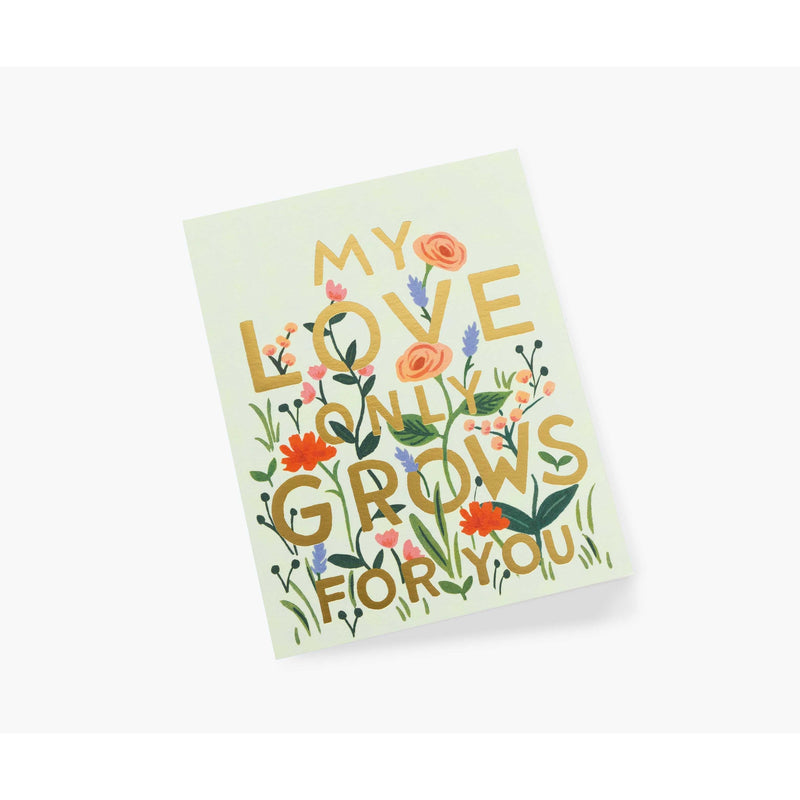 Rifle Paper Co Love Grows Card
