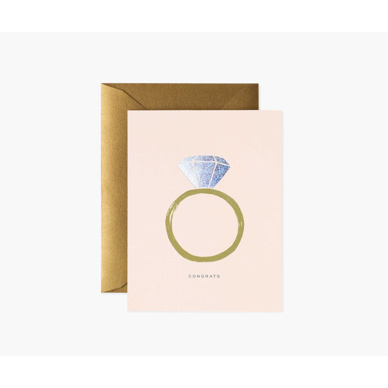 Rifle Paper Co Congrats Engagement Card