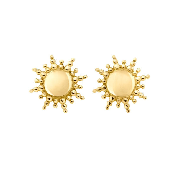 Gigi Clozeau 18K Sun Earring