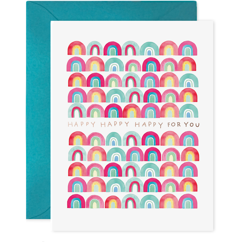 E Frances Paper Happy for You Rainbows