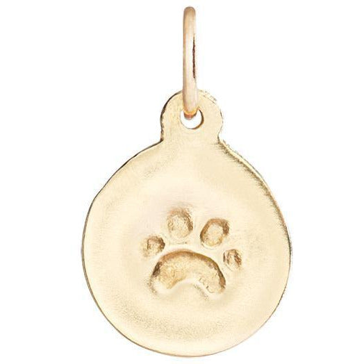 Helen Ficalora Disk Charm Small Paw Print