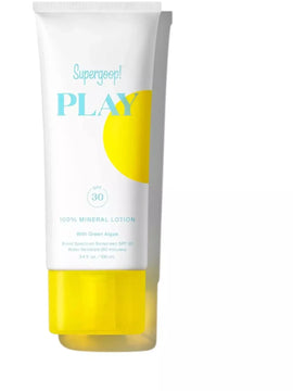 Supergoop! PLAY 100% Mineral Lotion SPF 30 with Green Algae