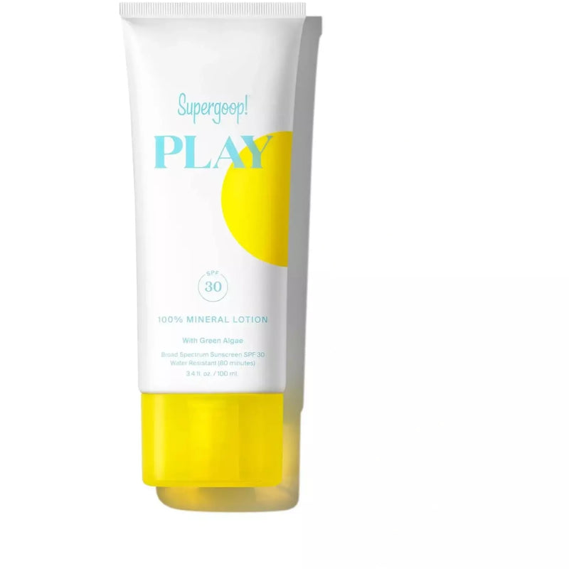 Supergoop! PLAY 100% Mineral Lotion SPF 30 with Green Algae