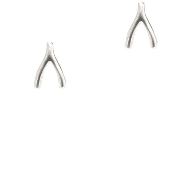 Tai Wishbone stud earrings