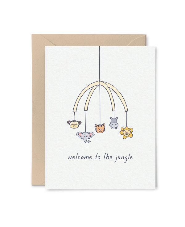 Tiny Hooray Welcome to the Jungle Card